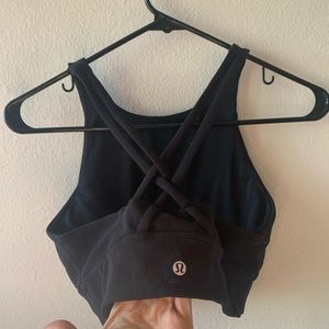 Lululemon high neck halter sports bra